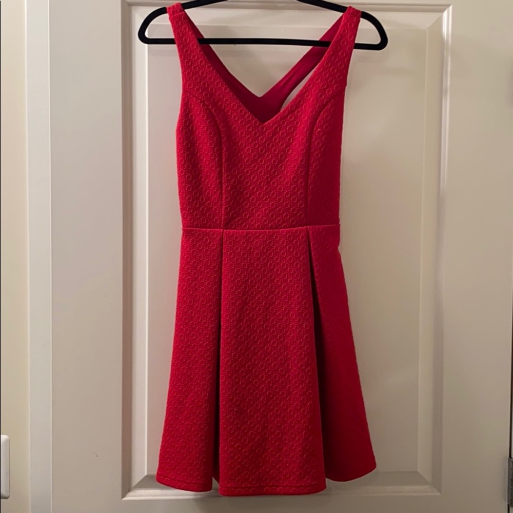 Red dress